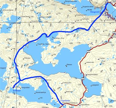 Haugastøl Krækkja Fagerheim